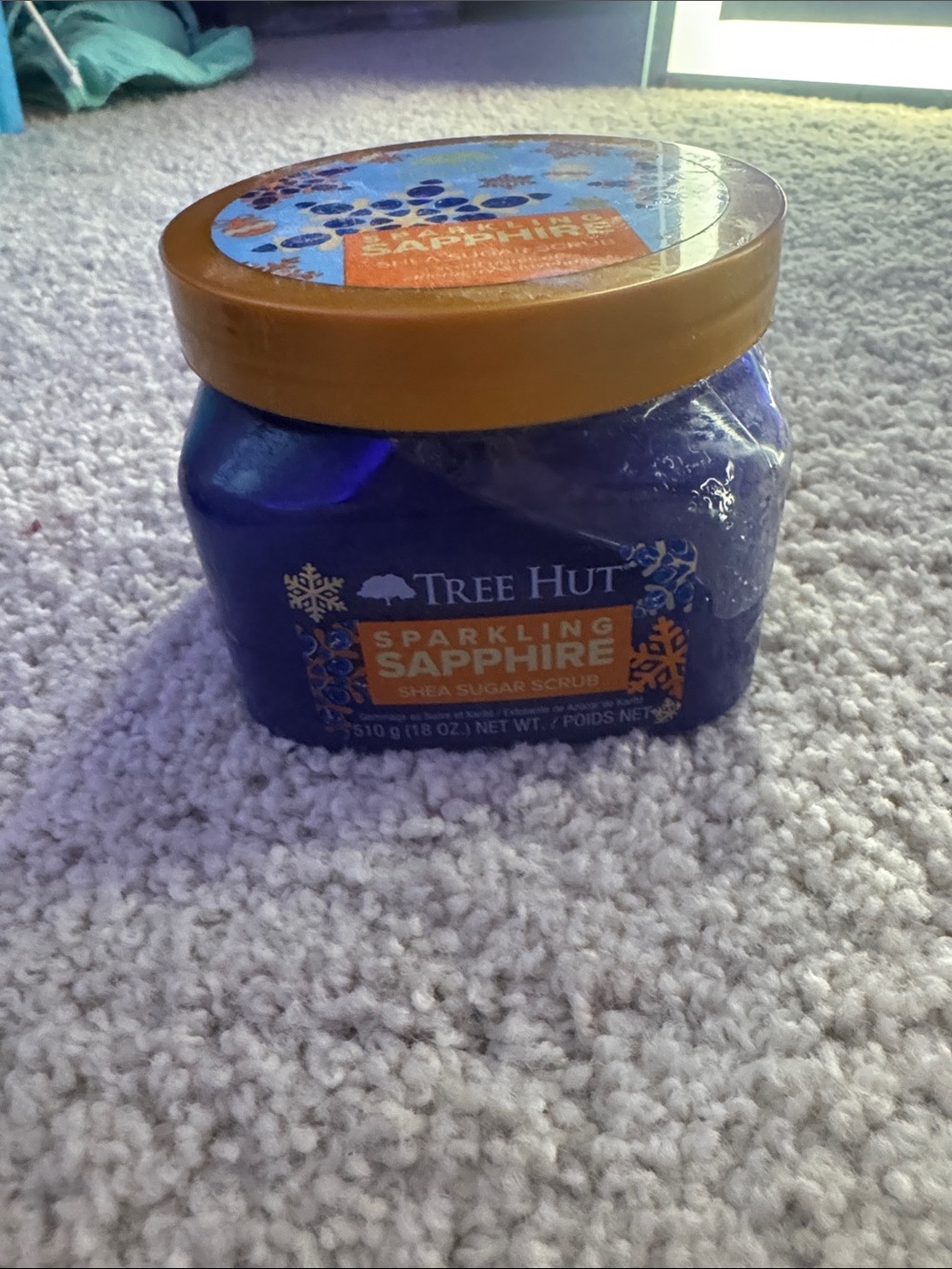 Tree Hut Sparkling Sapphire Shea Sugar Scrub - Blue
